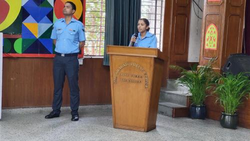 Motivational Visit - Indian Air Force at Bal Bharati Public School, Brij Vihar, Ghaziabad 