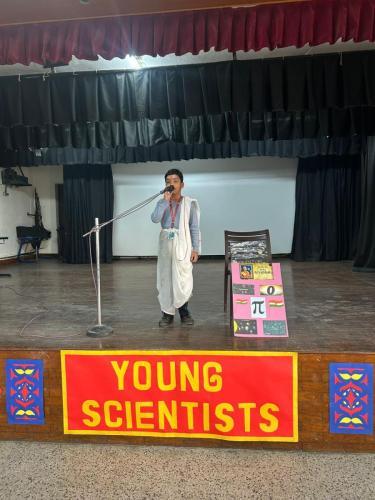 YOUNG SCIENTIST SPEECH