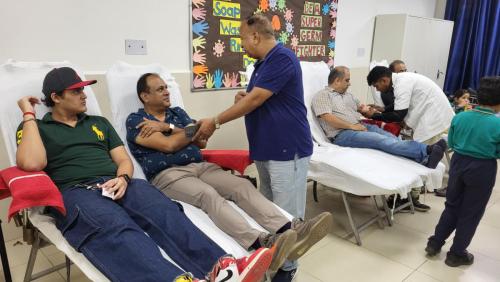 Blood Donation Camp - Bal Bharati Public School, Brij Vihar