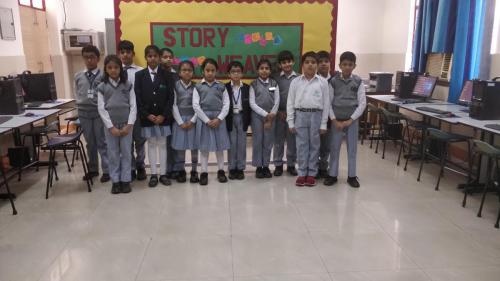 Interhouse  Activity -Story Weaver Class IV