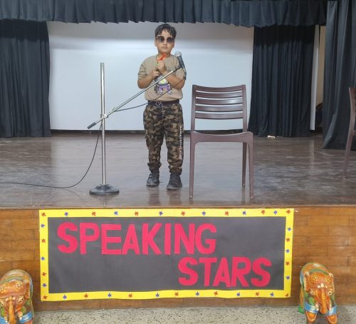 SPEAKING STARS ACTIVITY