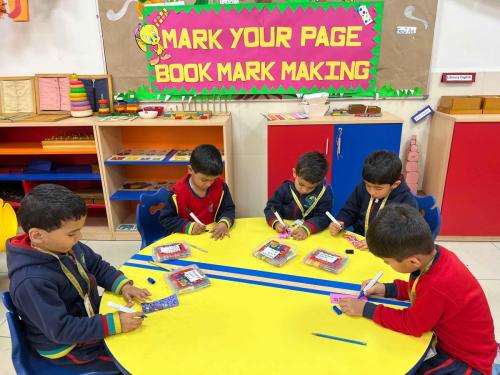 Mark Your Page (Bookmark Making Activity) : Pre School - 1st March 2024