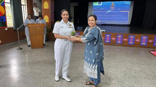 Motivational Visit by Indian Navy 