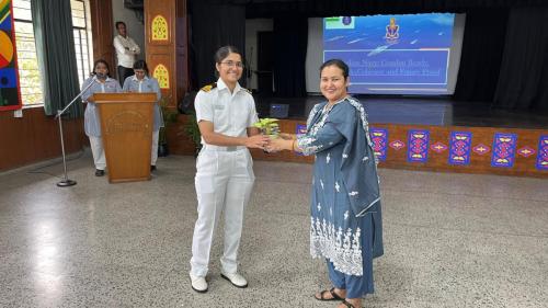 Motivational Visit by Indian Navy 