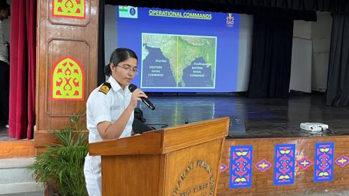 Motivational Visit by Indian Navy 