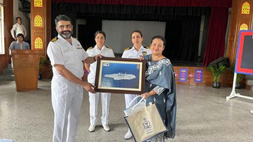 Motivational Visit by Indian Navy 