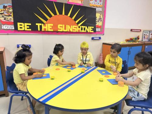 Yellow Colour Day-Be the Sunshine-Pre School