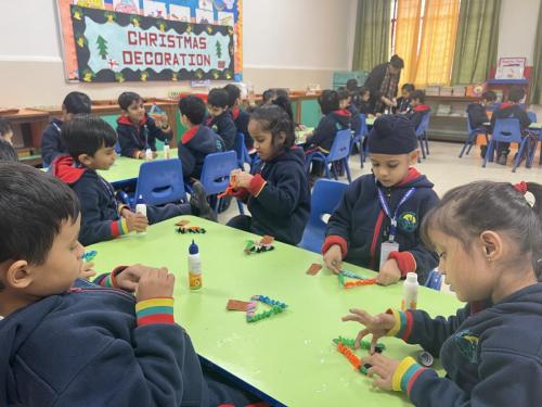 Christmas Decoration-Montessori-23rd December 2022