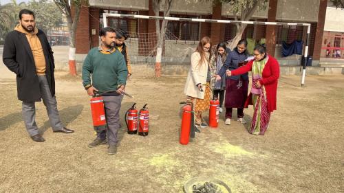 TRAINING OF TEACHERS FOR DISASTER MANAGEMENT (FIRE SAFETY) 11th JANUARY, 2024