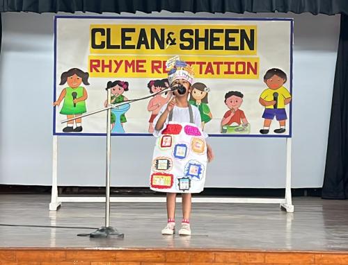 Clean & Sheen Rhyme Recitation-Pre Primary 4th May 2023