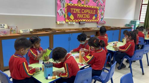 Time Capsule Making-Pre Primary