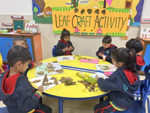 Leaf Craft Activity-Pre School-17th February 2023