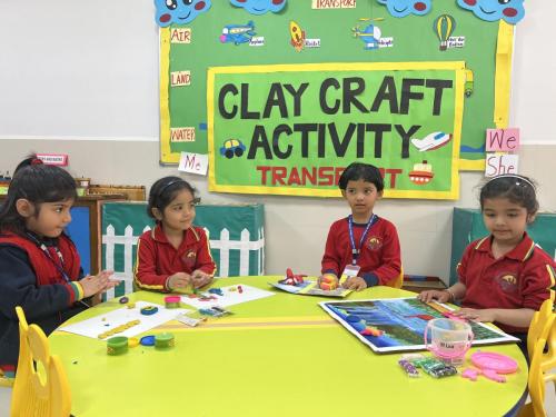 Clay Craft-Pre School 4th November 2022