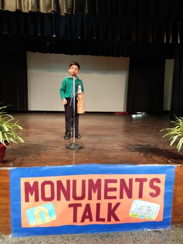 Monument Talks-Interhouse Activity (Primary)