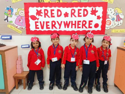 Red Colour Day-Pre School-2