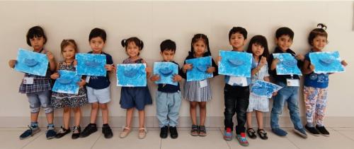 Blue Colour Day-Pre School- 25th April 2023