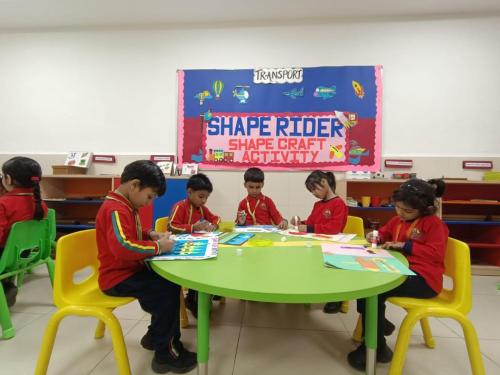 Shape Rider Craft Activity - Pre Primary (3rd November 2023)