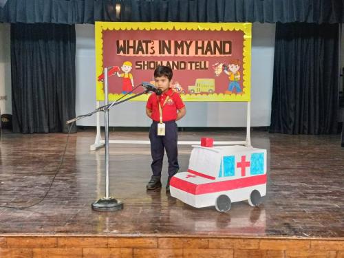 What’s In My Hand-Show and Tell Activity (Pre School) - 17th November 2023