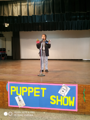 Inter House Activity Puppet Show Class II