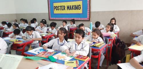 Inter House Activity Poster Making